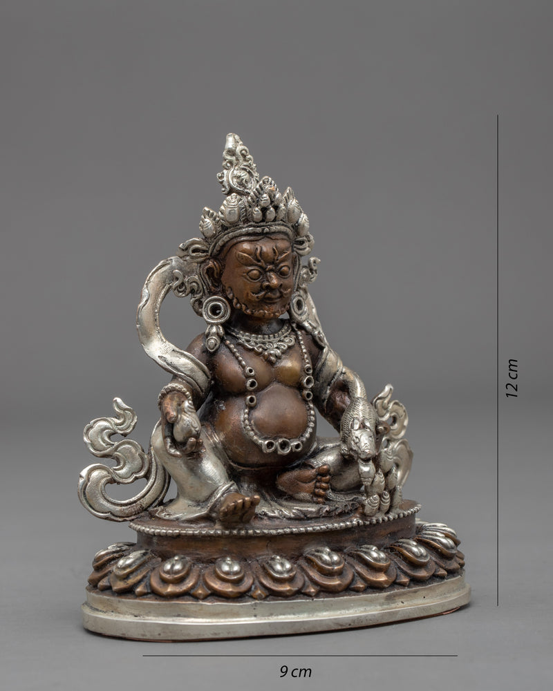 Handpainted Mini Buddha Statue | Jambala Sculpture for Room Decor
