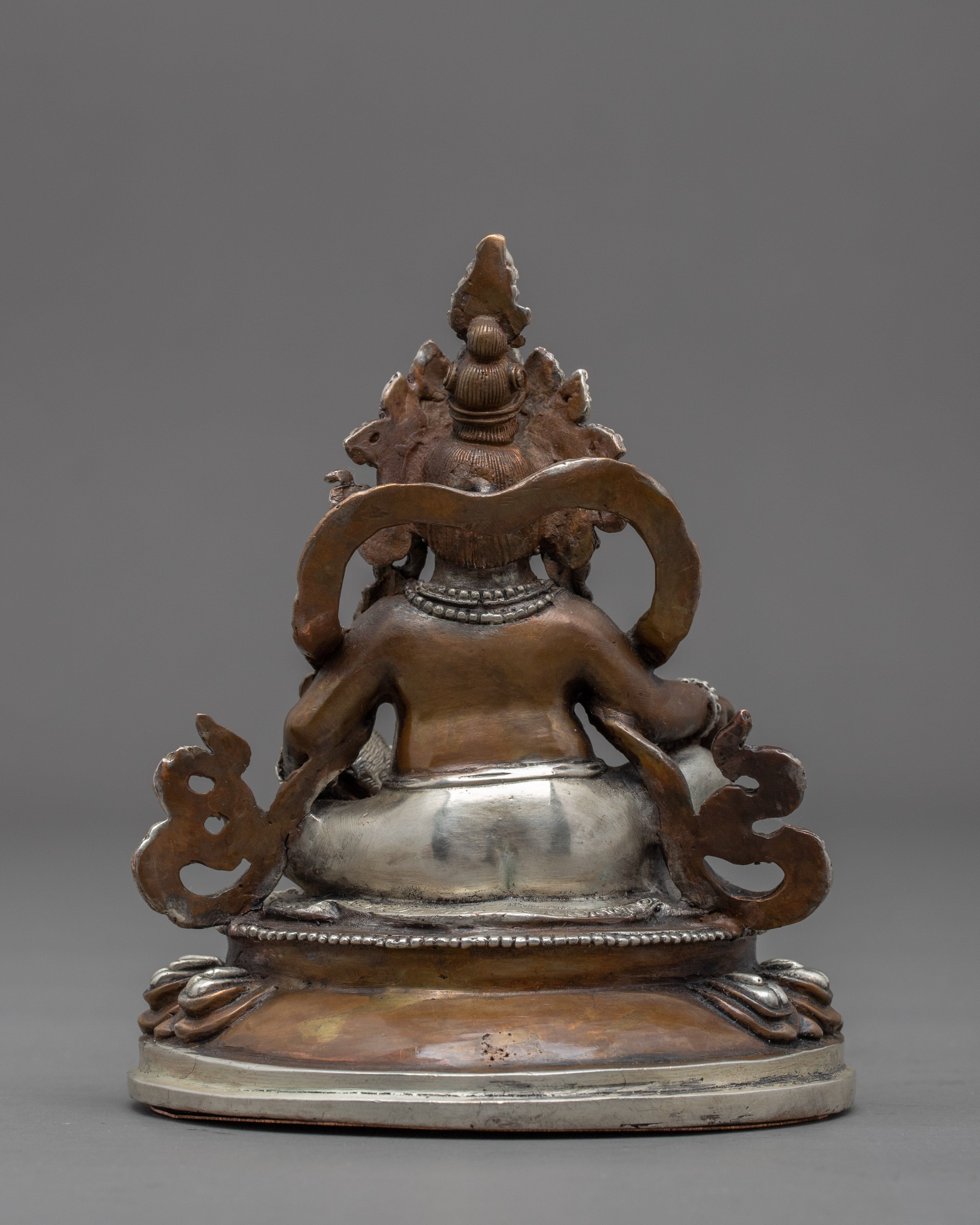 Handpainted Mini Buddha Statue | Jambala Sculpture for Room Decor