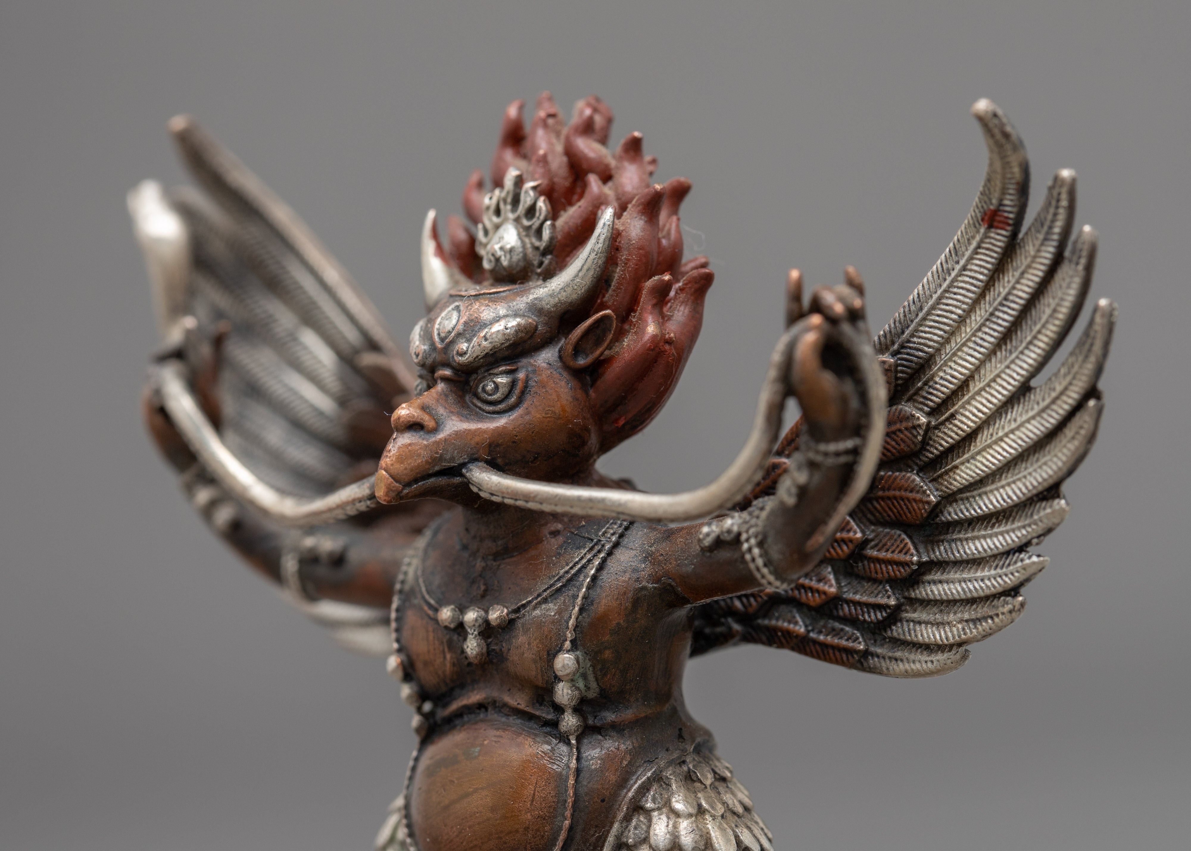 Mini Garuda Statue | Buddhist Ritual Item