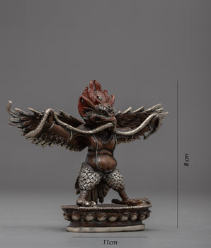 Copper Garuda Statue | FInely Carved Ritual Item