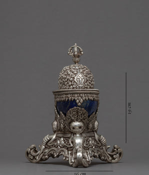 Tibetan Skull Cup | Unique Kapala Skull Cup | Ritual Items