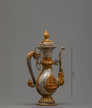 Himalayan Buddhist Bhumba | Ritual Vase | Water Offering Vase