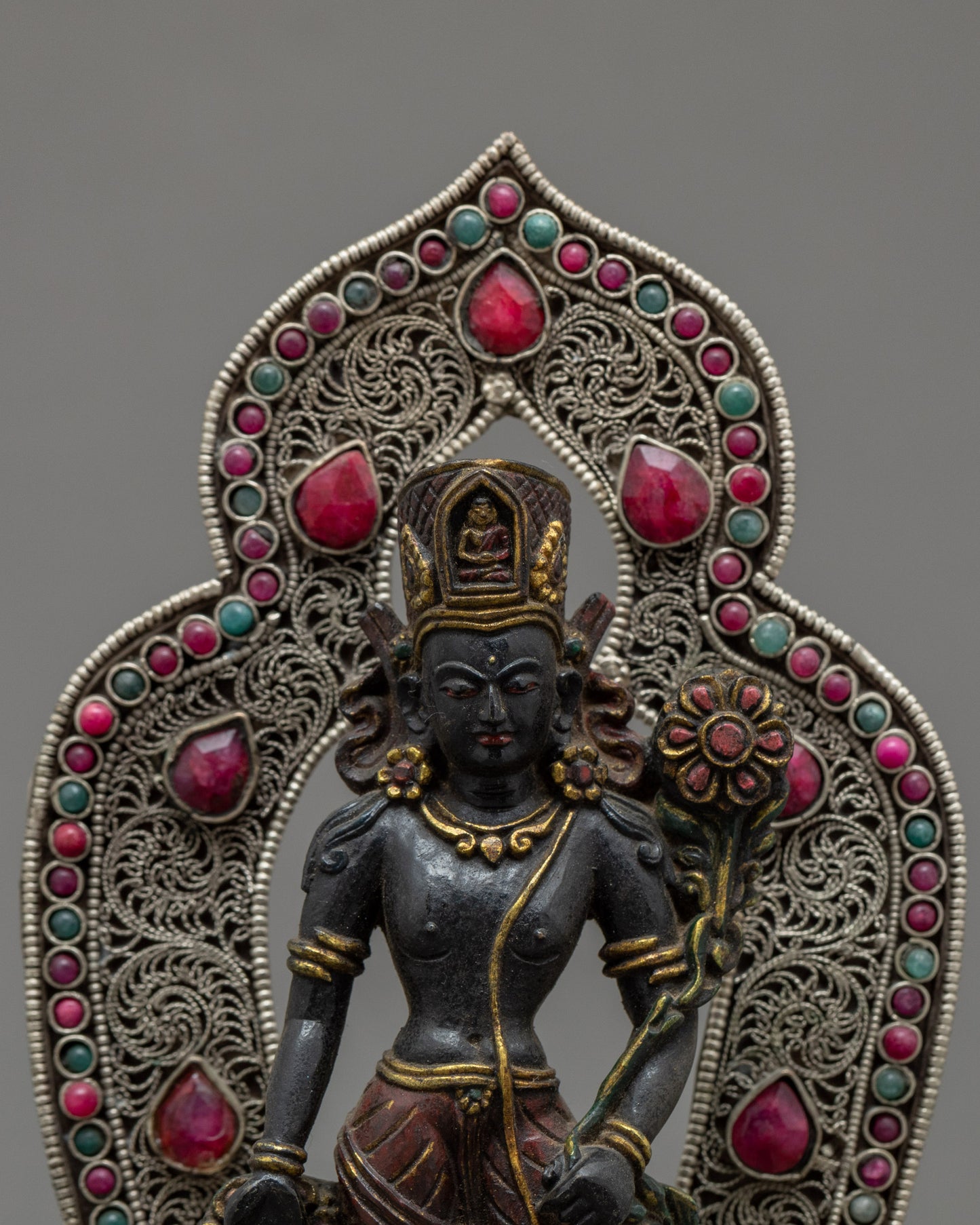 Bodhisattva Lokeshwara Standing Statue | Handmade Buddhist Sculptures