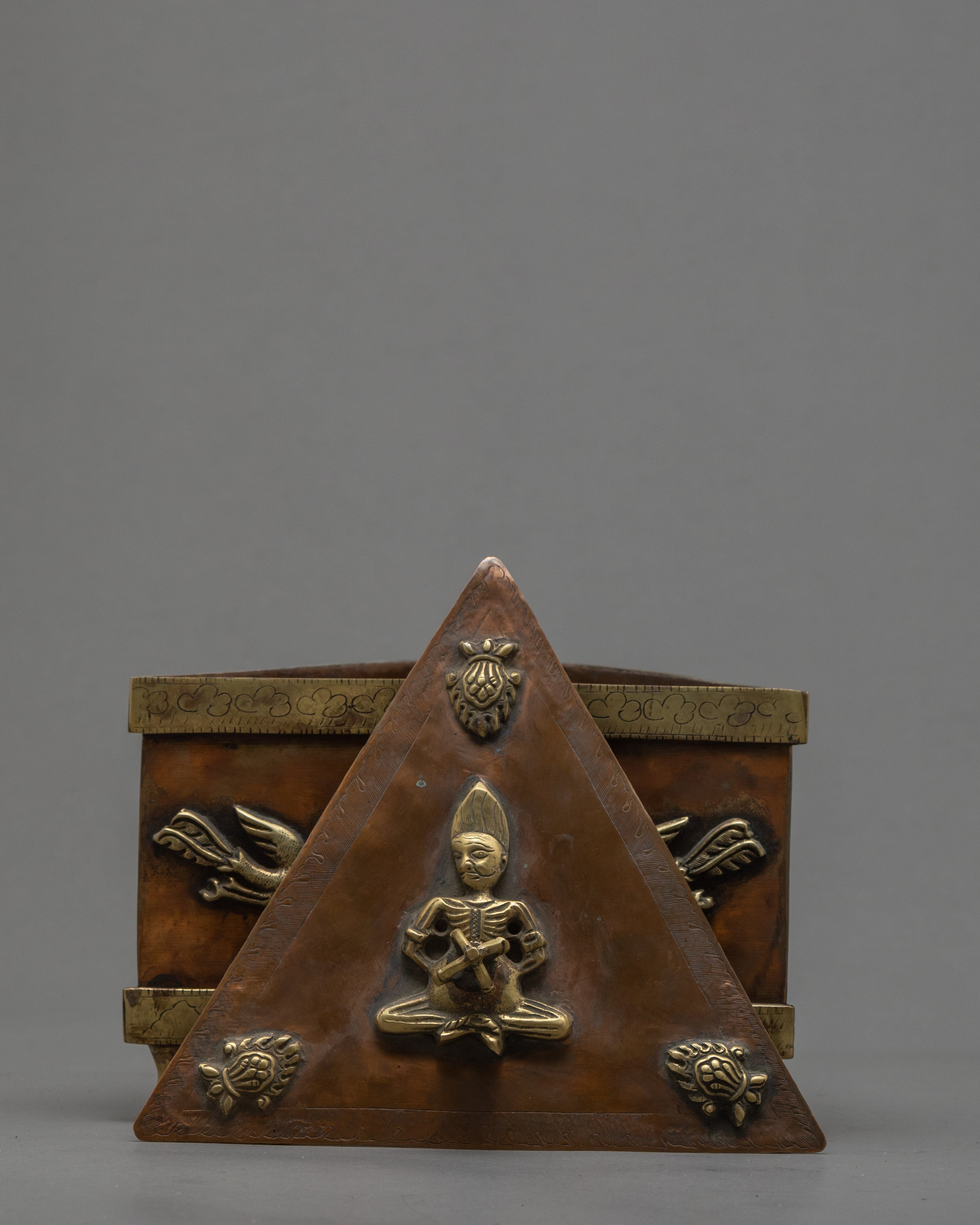 Ritual Kit Box | Set of 15 Puja Instrument | Trantric Ritual Objects