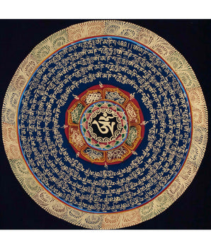 8 Auspicious Symbols Mandala
