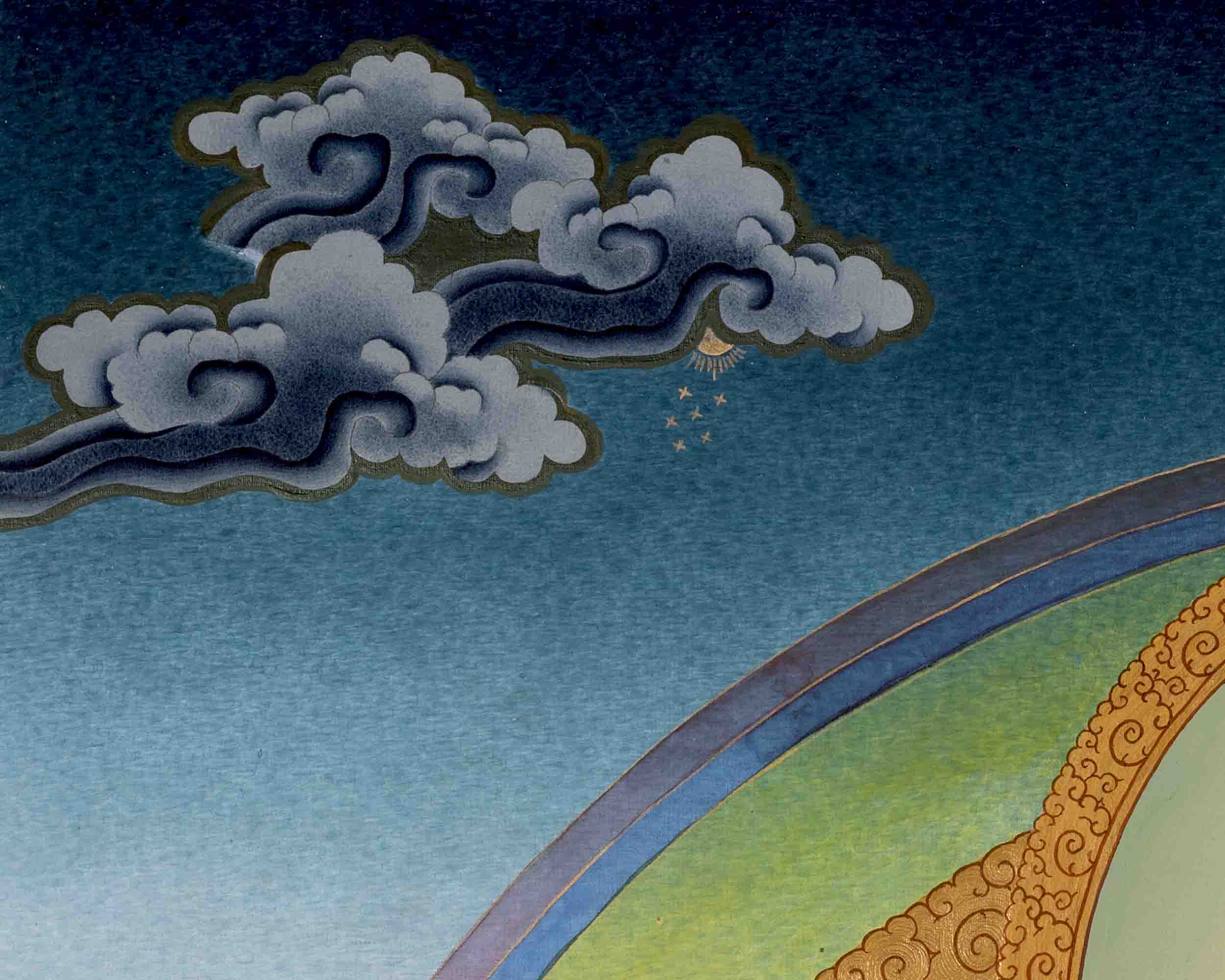 White Tara Art | Traditional Tibetan Thangka | Wall Decors