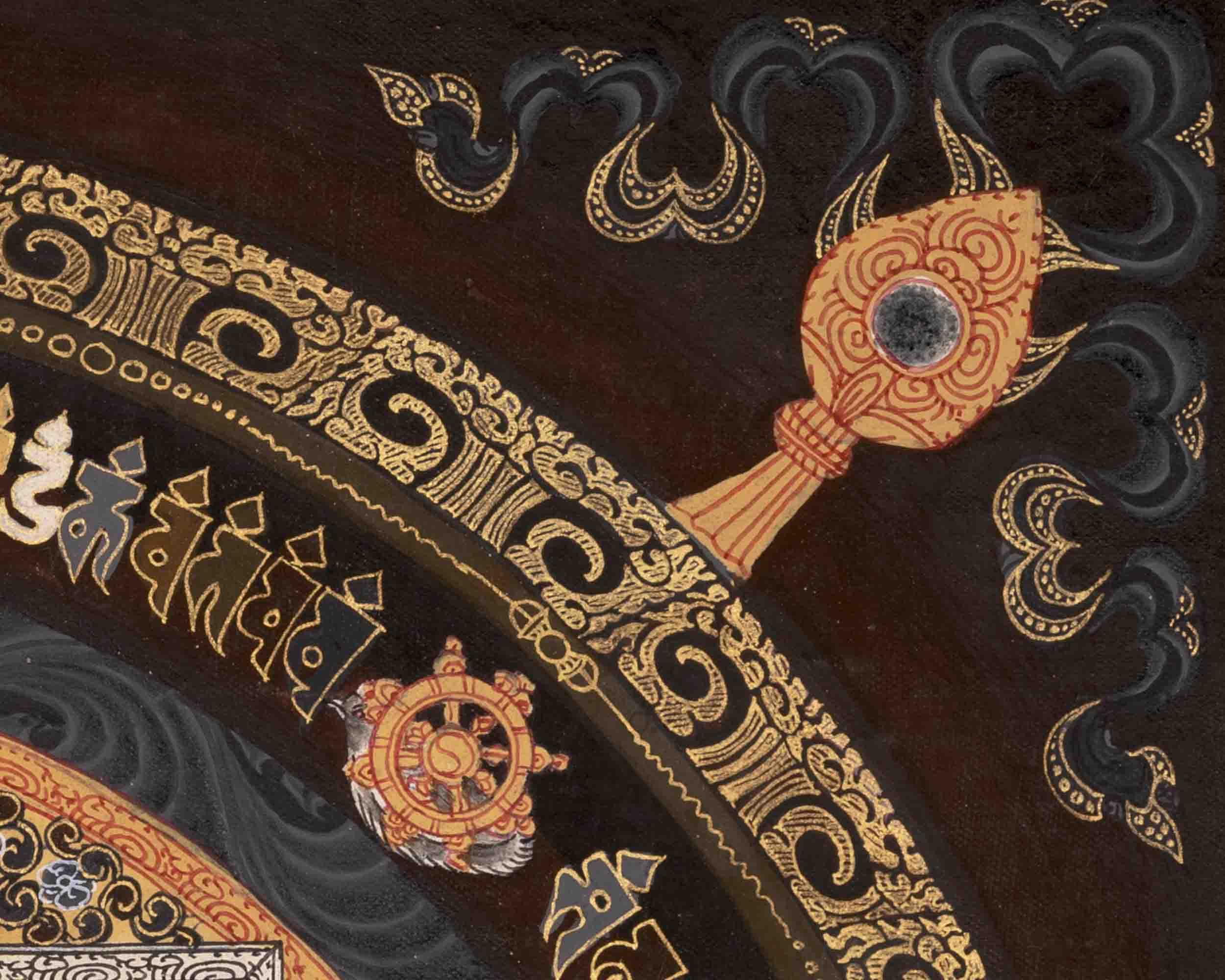 Wheel Of Time | Mandala Thangka | Religious Wall Decors