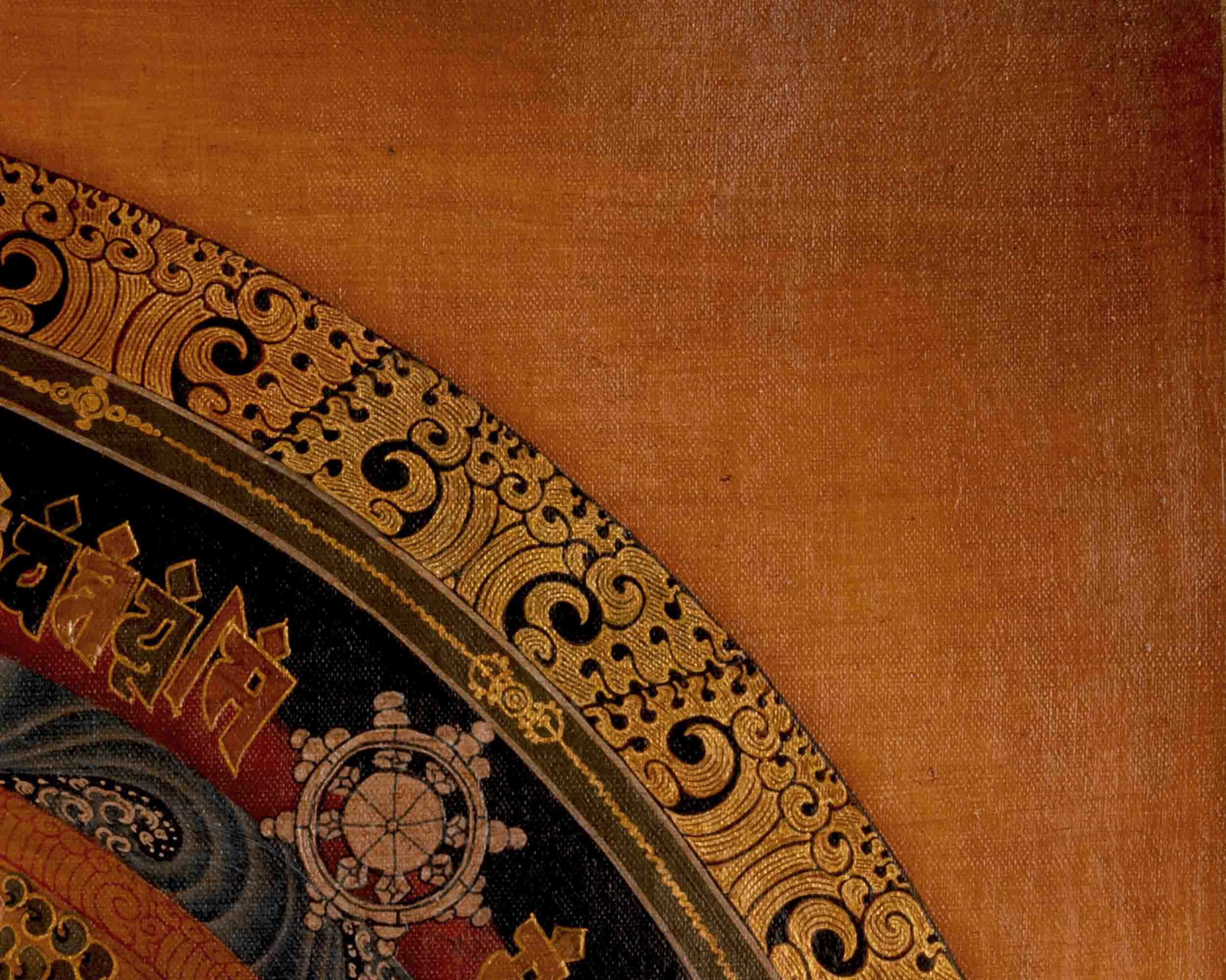 Tibetan Kalachakra Mandala | Traditional Thangka | Wall Decors