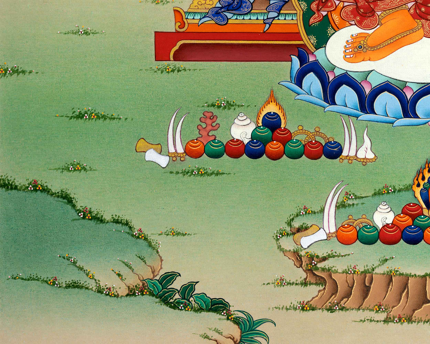 Maitreya Buddha's Presence in Canvas Print | High-Quality Canvas Print |  Embodiment of Future Enlightenment
