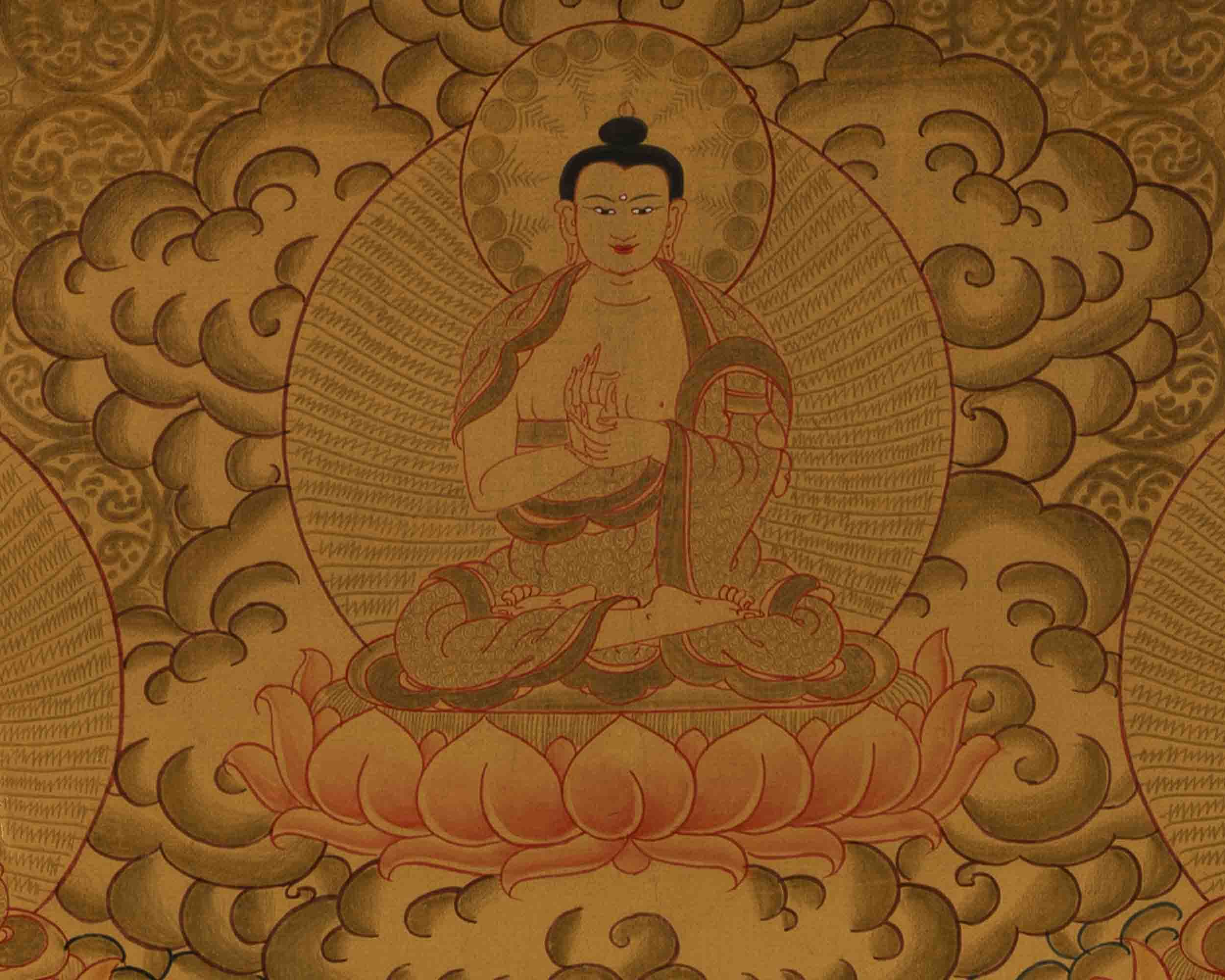 Lord Shakyamuni Buddha Thangka | Wall Decoration Painting