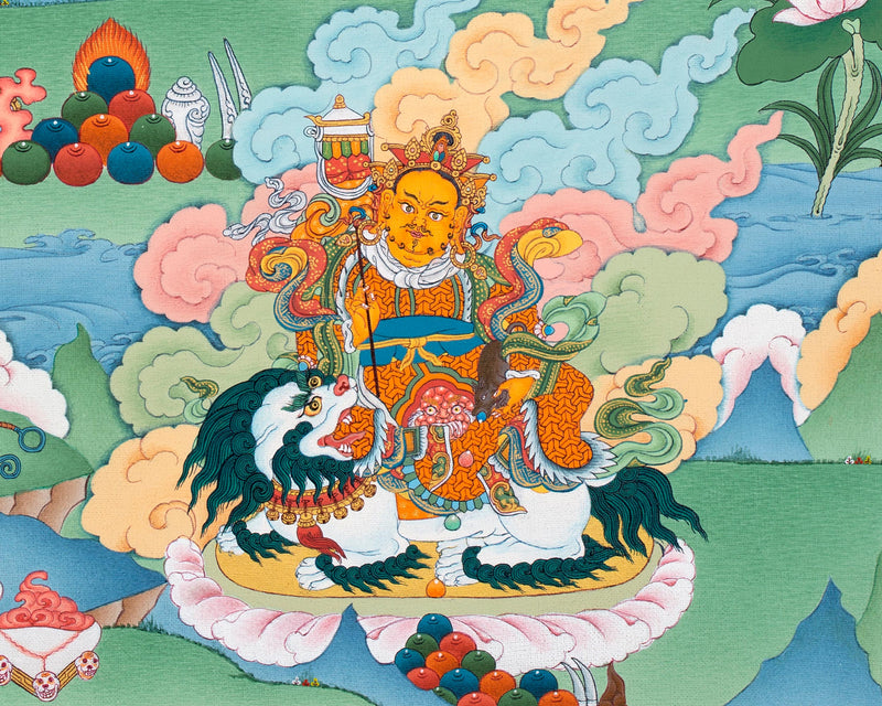 Je Tsongkhapa Thangka | Tibetan Buddhist Master