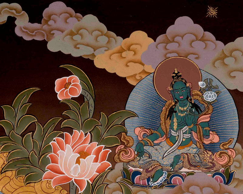 1000 Armed Avalokiteshvara | Religious Buddhist Thangka | Wall Decors