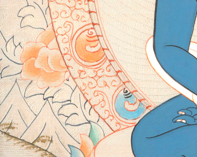 Samantabhadra Buddha Thangka | Wall Decor Thangka