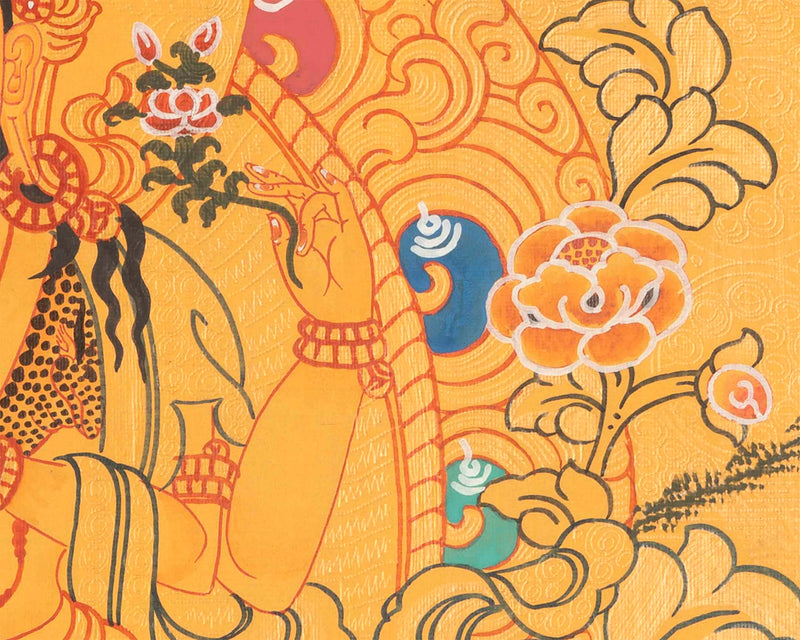 Bodhisattva Avalokiteshvara Chengrezig |  Tibetan Buddhist Thangka