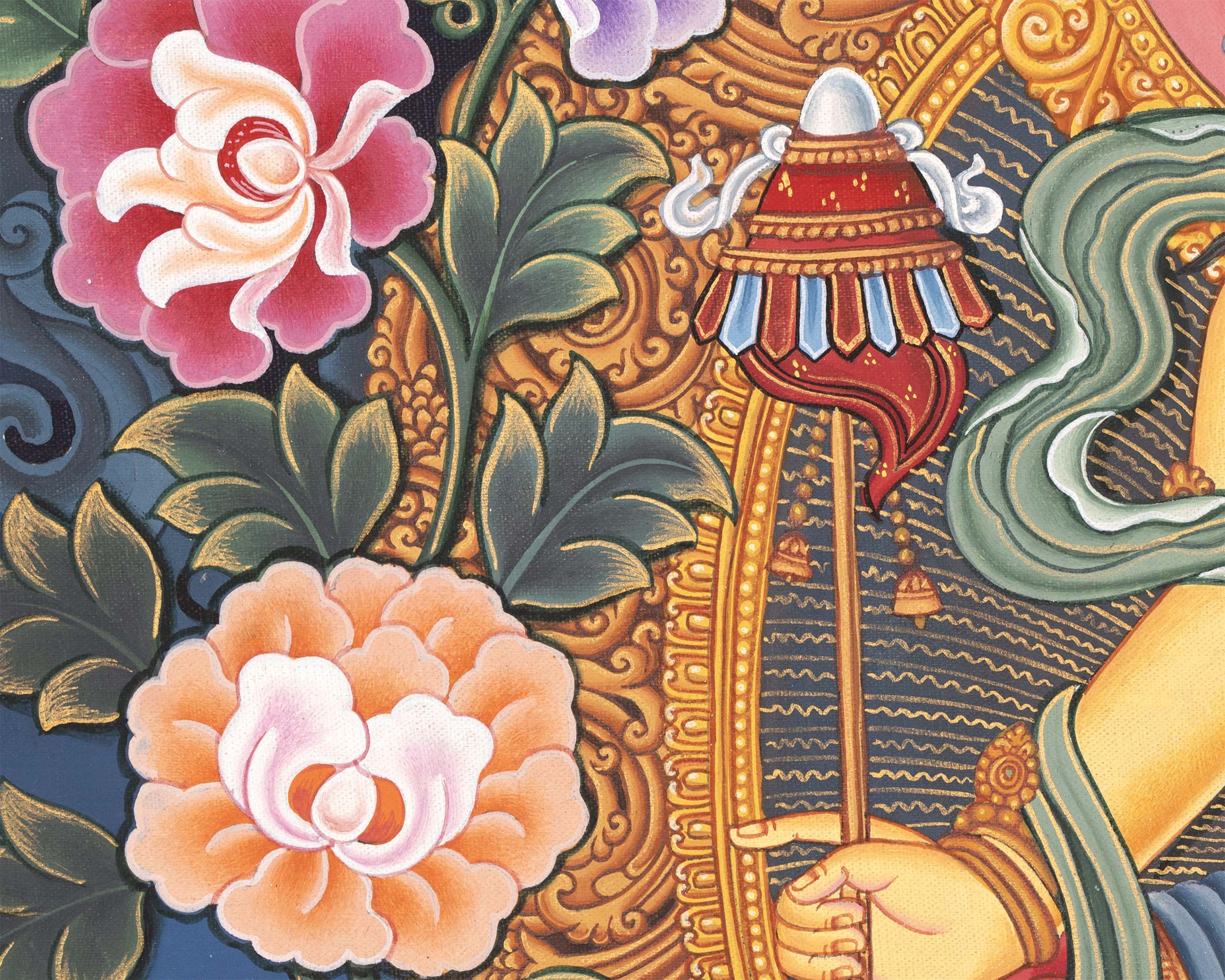 Kubera Print | Handmade Newari Thangka