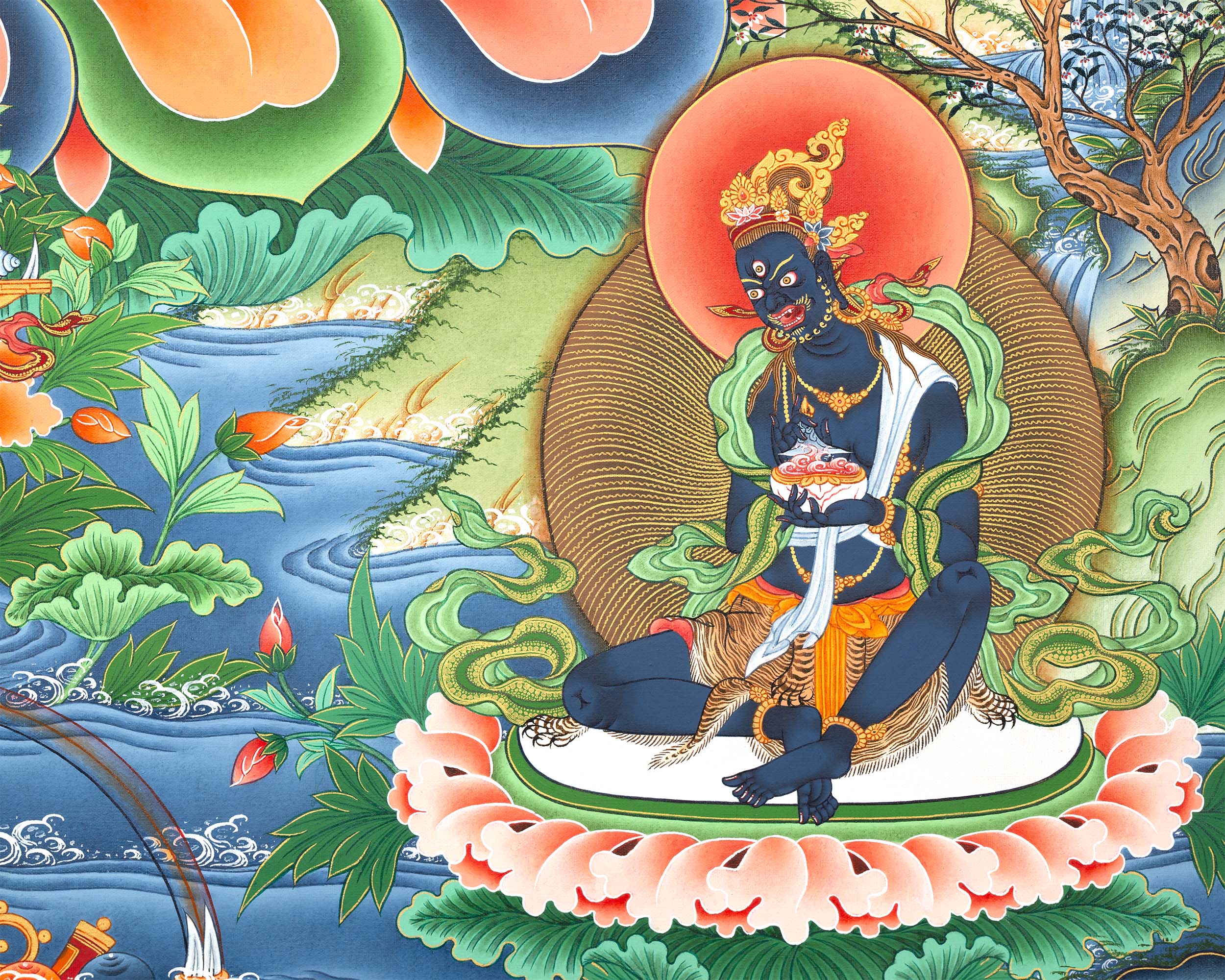 White Tara Print | Digital Paintings | Wall Decor