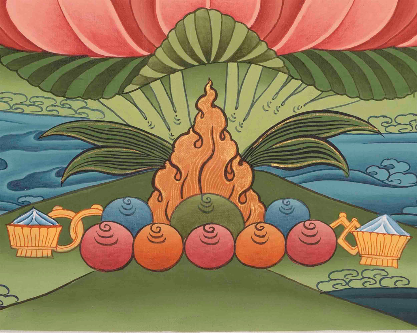 Bhaisajyaguru Thangka | Medicine Buddha | Wall Decors