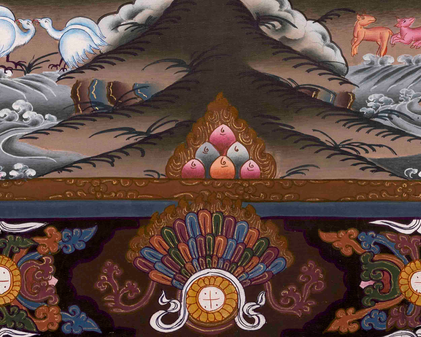 Avalokitesvara Chenrrsig Thangka | Bodhisattva Of Compassion | Wall Decors