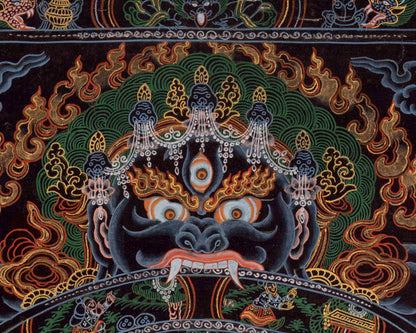 Bhavachakra Thangka | Wheel Of Life | Wall Decors