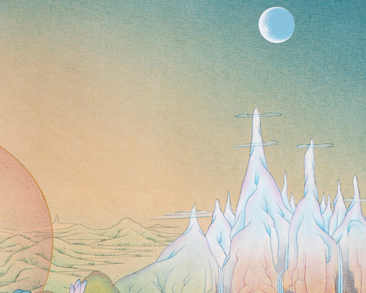 Manjushri Thangka | Traditional Tibetan Art