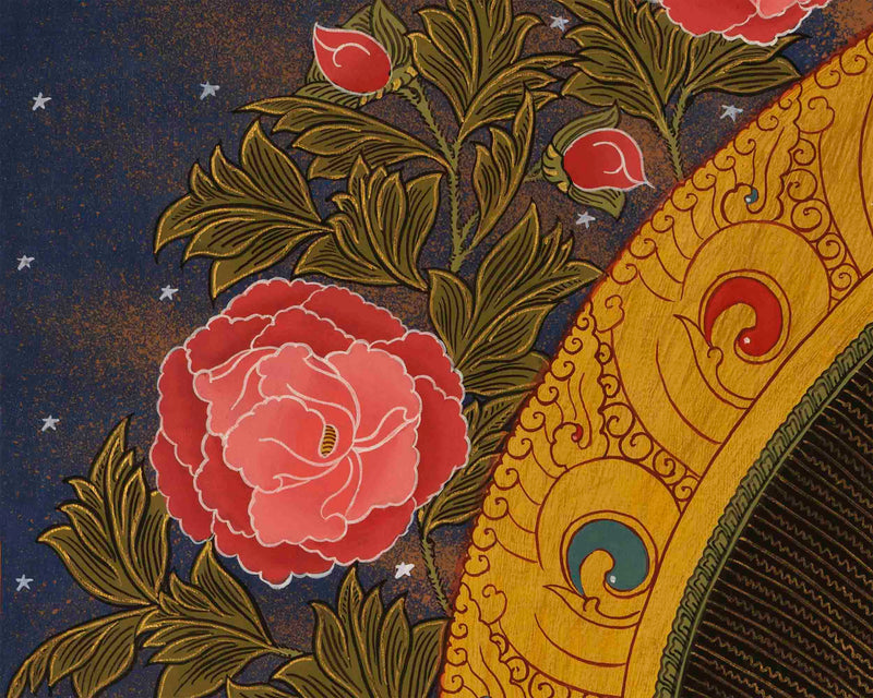 White Tara Print | Digital Thangka Print | Wall Decors