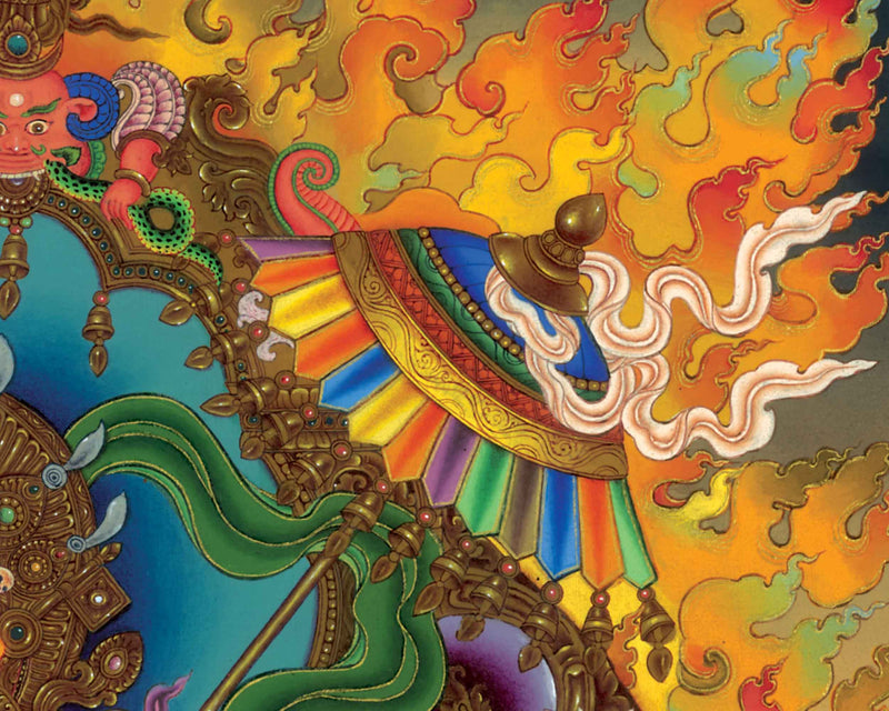 Indrani Thangka Print | Indrayani | Spiritual Gifts