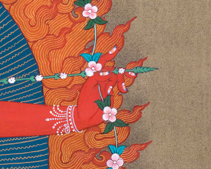 Kurukulla's Divine Presence in Thangka Art | Thangka for Empowered Living | Wall Art