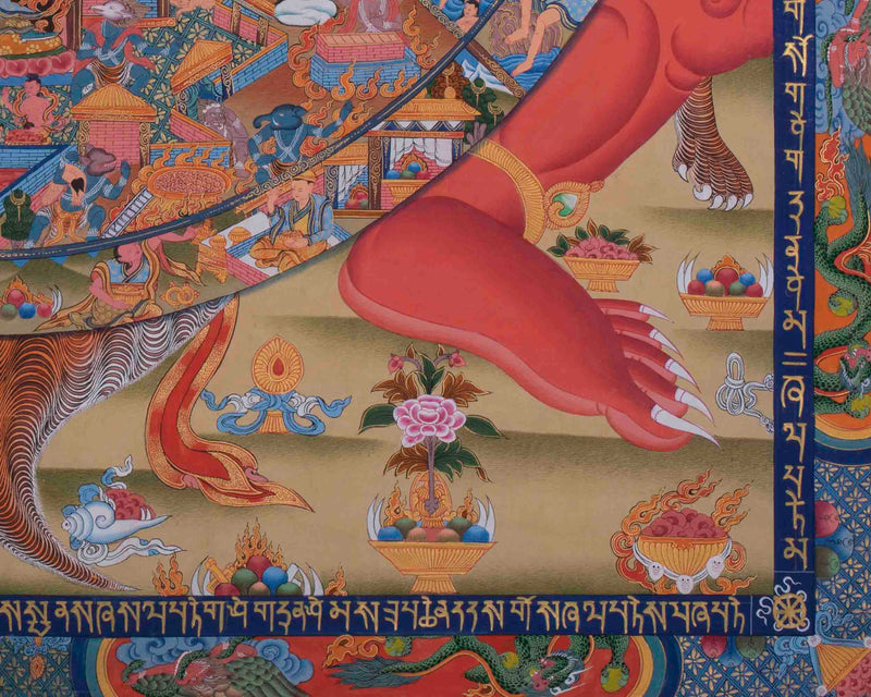 Bhavachakra Thangka | Wall Hanging Decorations