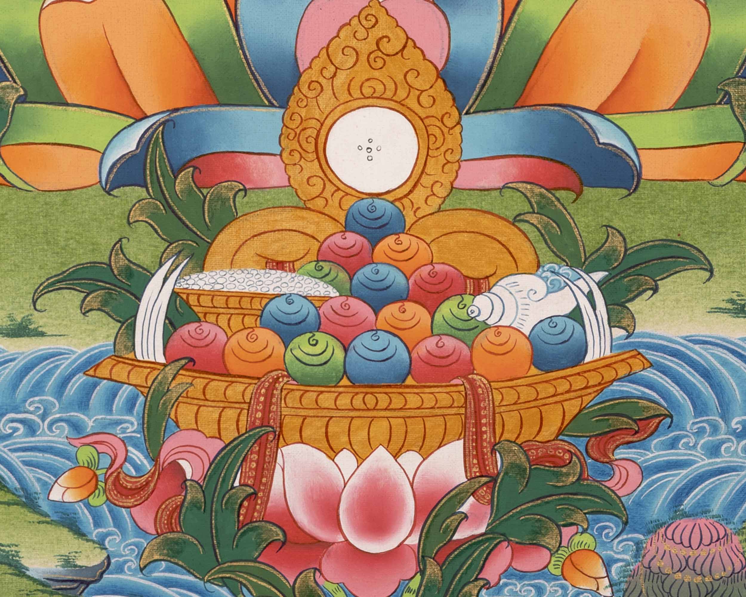 White Tara Thangka | Buddhist Gift Ideas