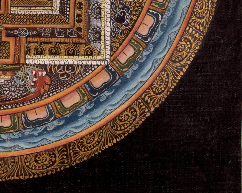 Religious Mandala Thangka | Tibetan Art | Wall Decors