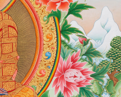 Medicine Buddha | High Quality Thangka Print