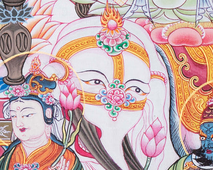 Buddha Thangka Print | Japanese Style Painting | Wall Decors