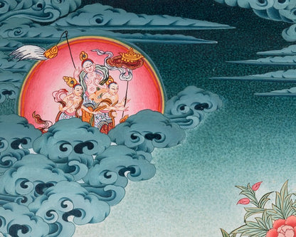 Buddhist Green Tara | Healing Female Deity Thangka