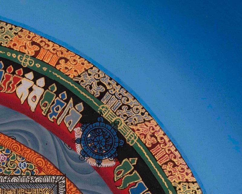 Mandala Thangka | Kalachakra Mandala | Religious Wall Decors