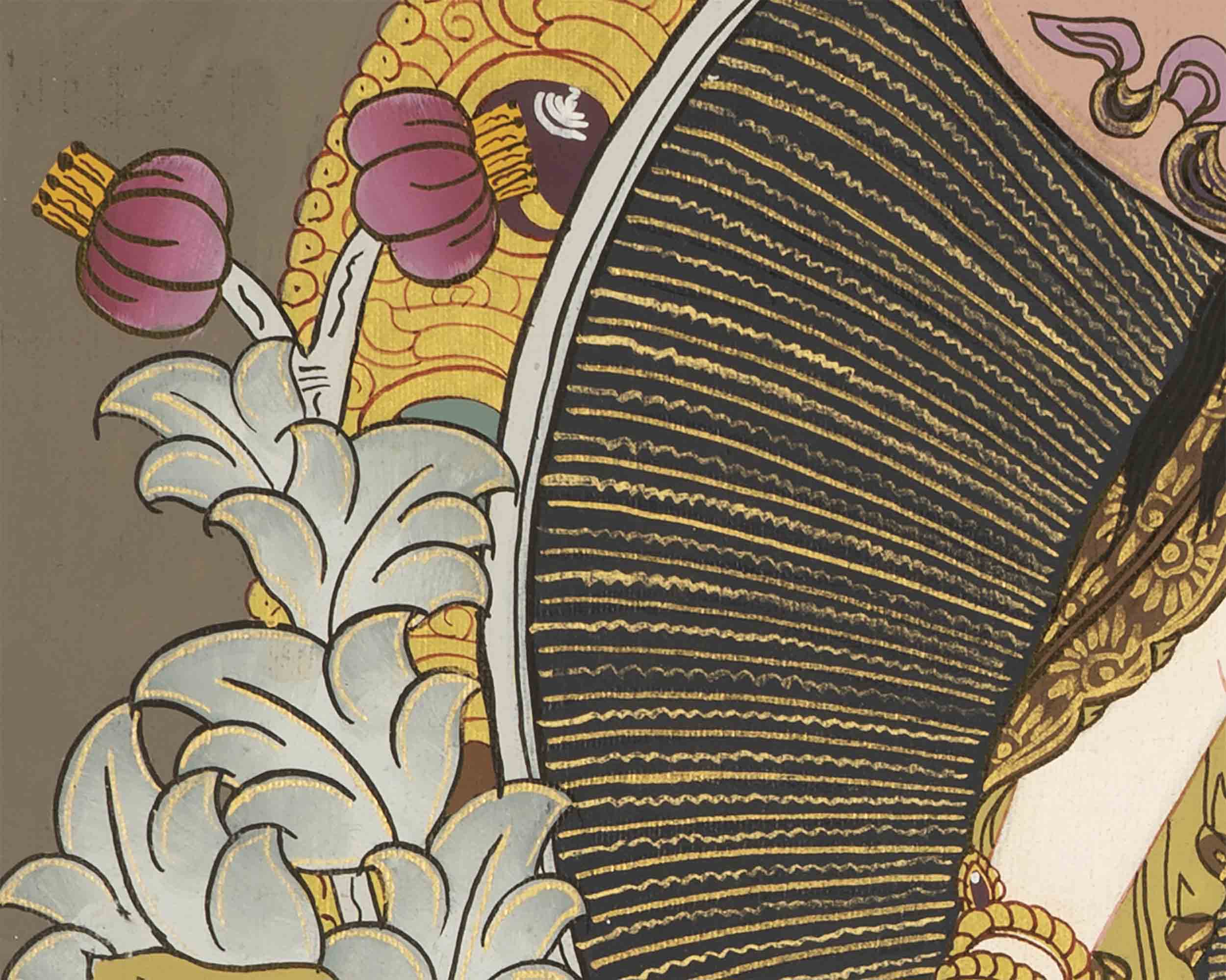 Buddhist White Tara |  Tibetan Female Thangka