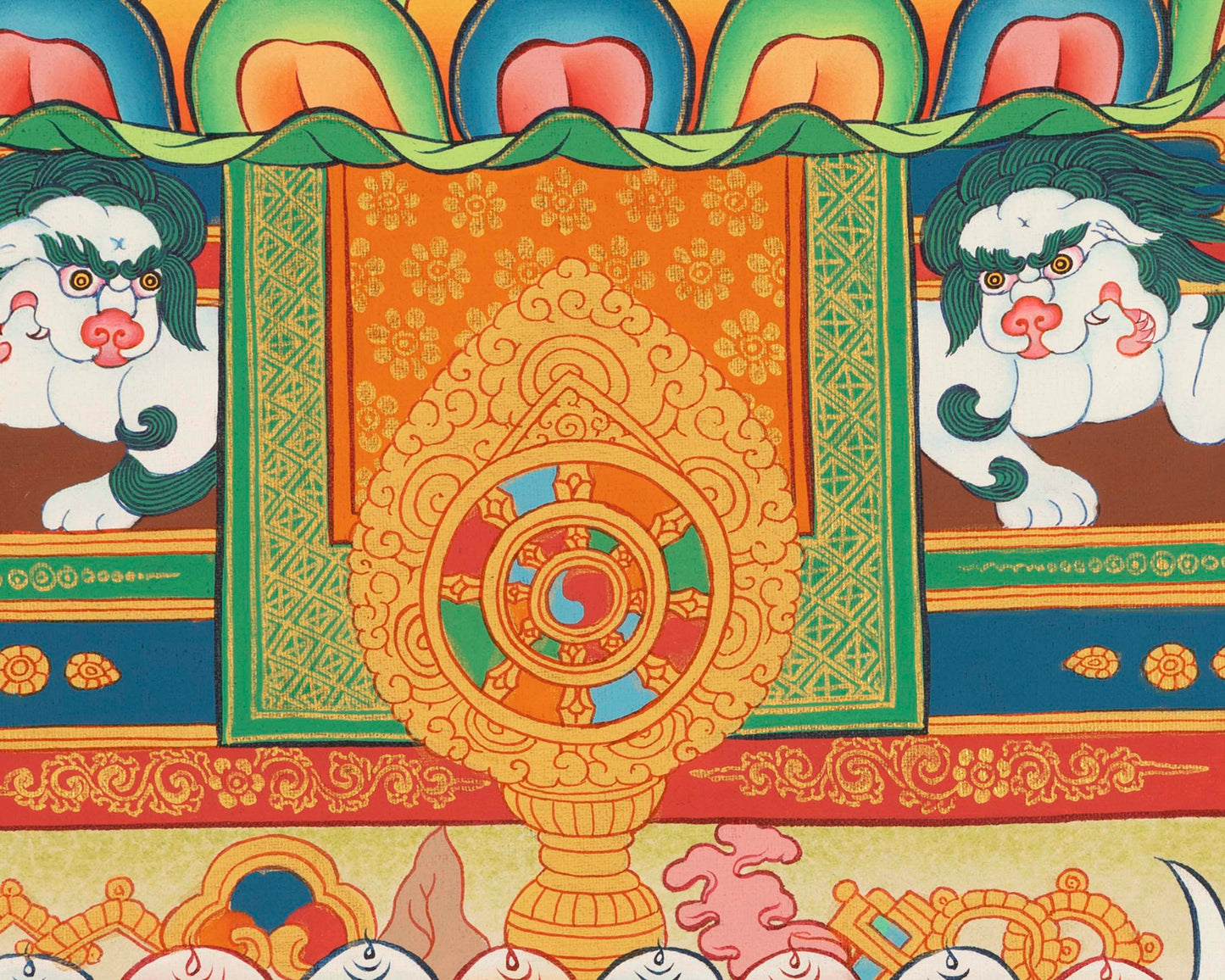 Himalayan Buddha Shakyamuni | Originally Hand-Painted Thangka