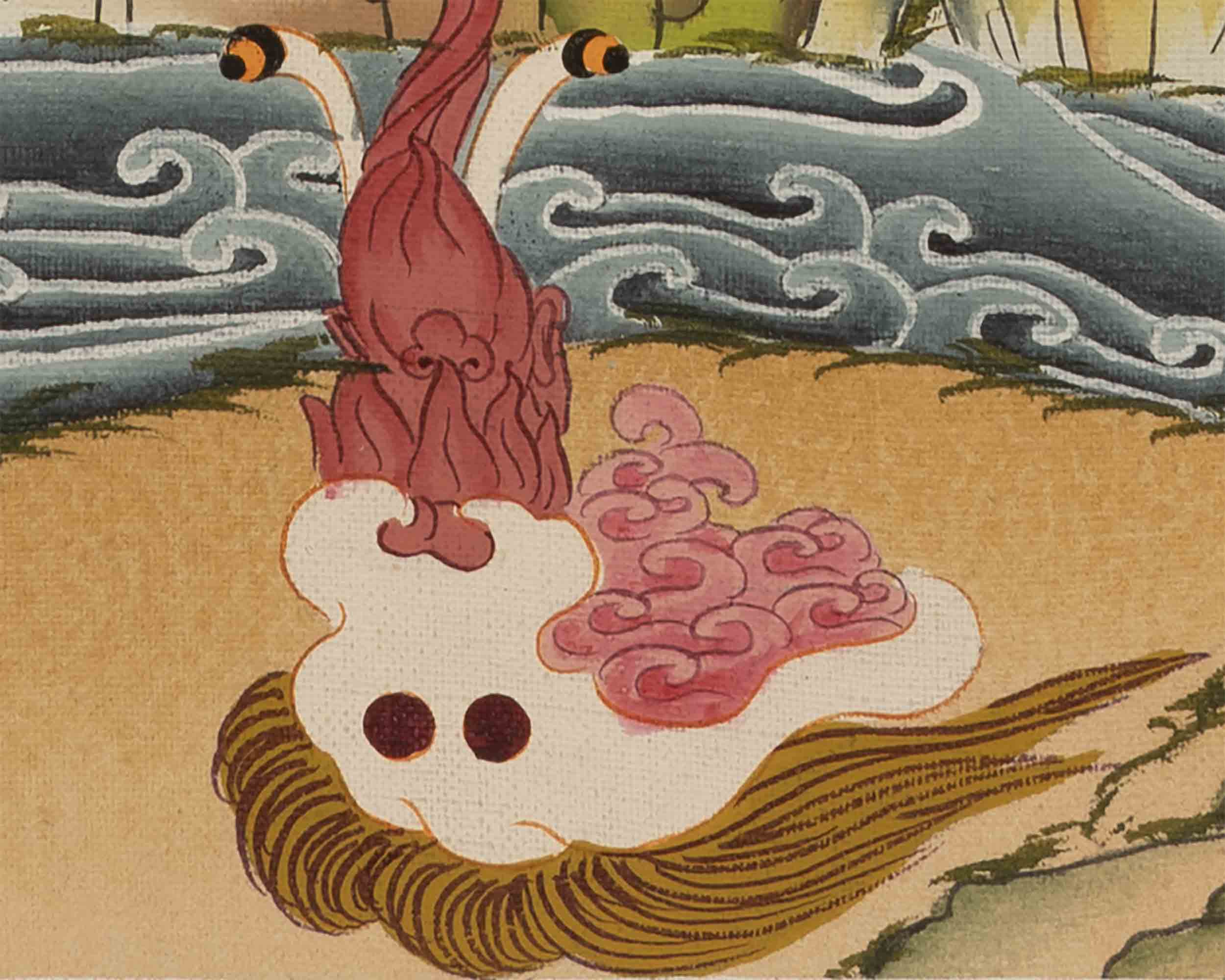 Vajrapani Thangka | Handpainted Thangka