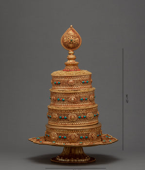 Ratna Mandala Set | Mandala Offering Set | Tibetan Handicrafts Online