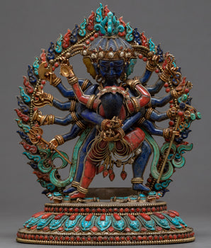Chakrasamvara statue