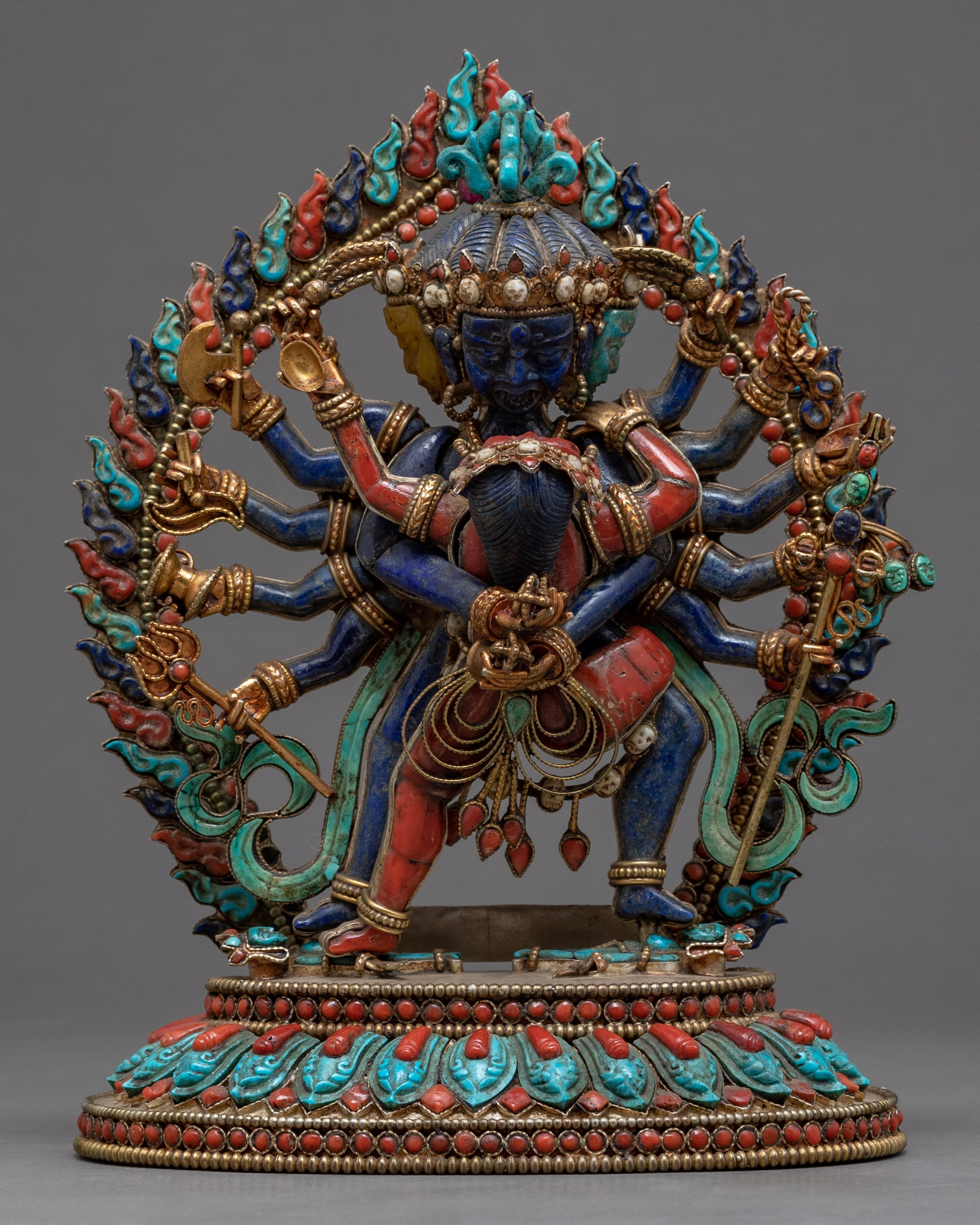 Chakrasamvara statue