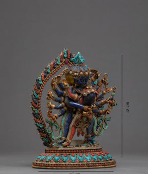 Chakrasamvara in Union Statue | Small Statues for Home Decor