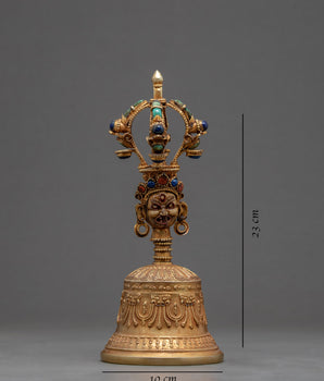 Tibetan Prayer Bell | Bell and Vajra | Esoteric Ritual Objects