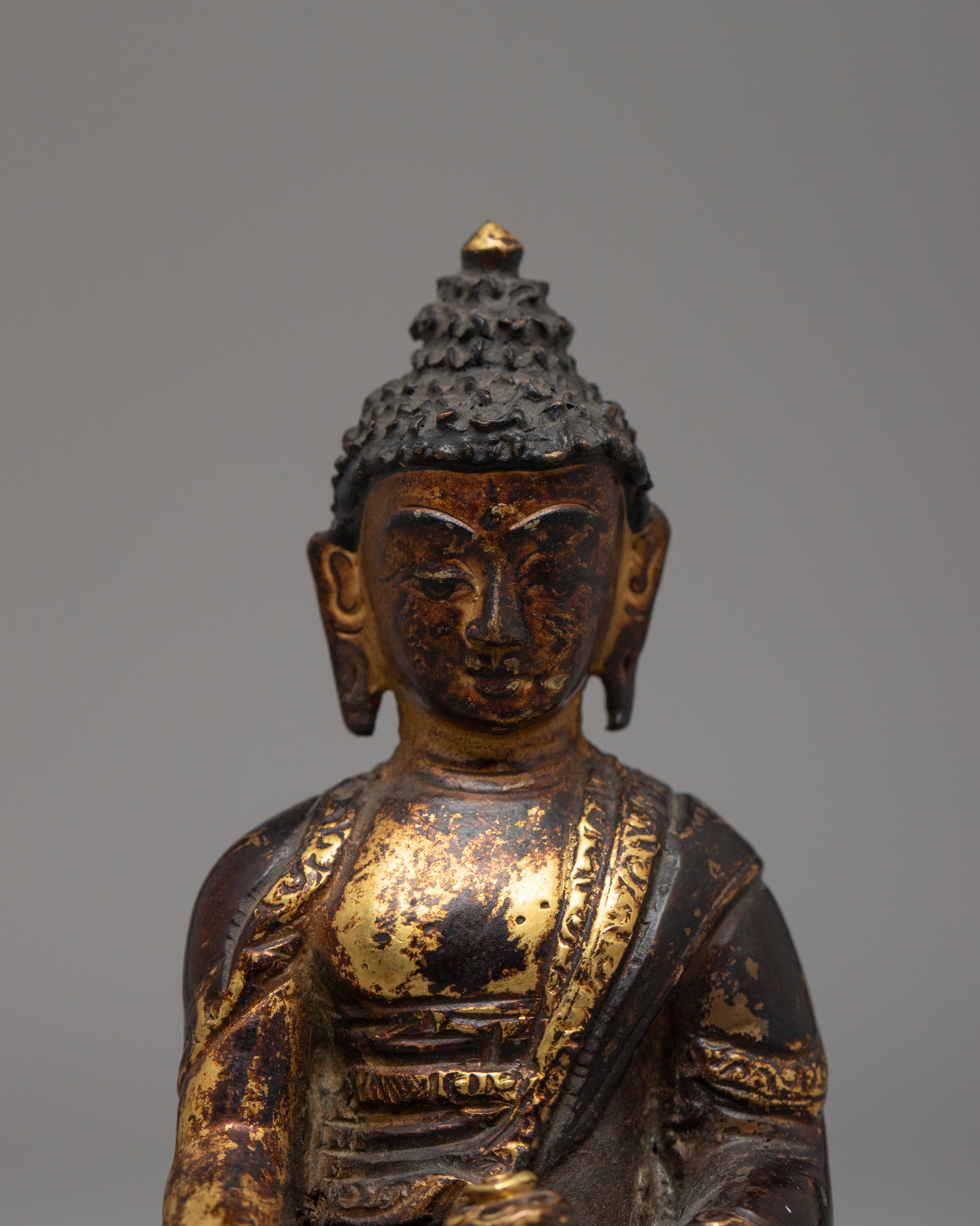 Unique Skhayamuni Buddha | Art Deco Statue