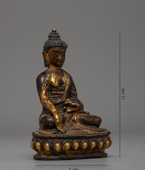 Unique Skhayamuni Buddha | Art Deco Statue