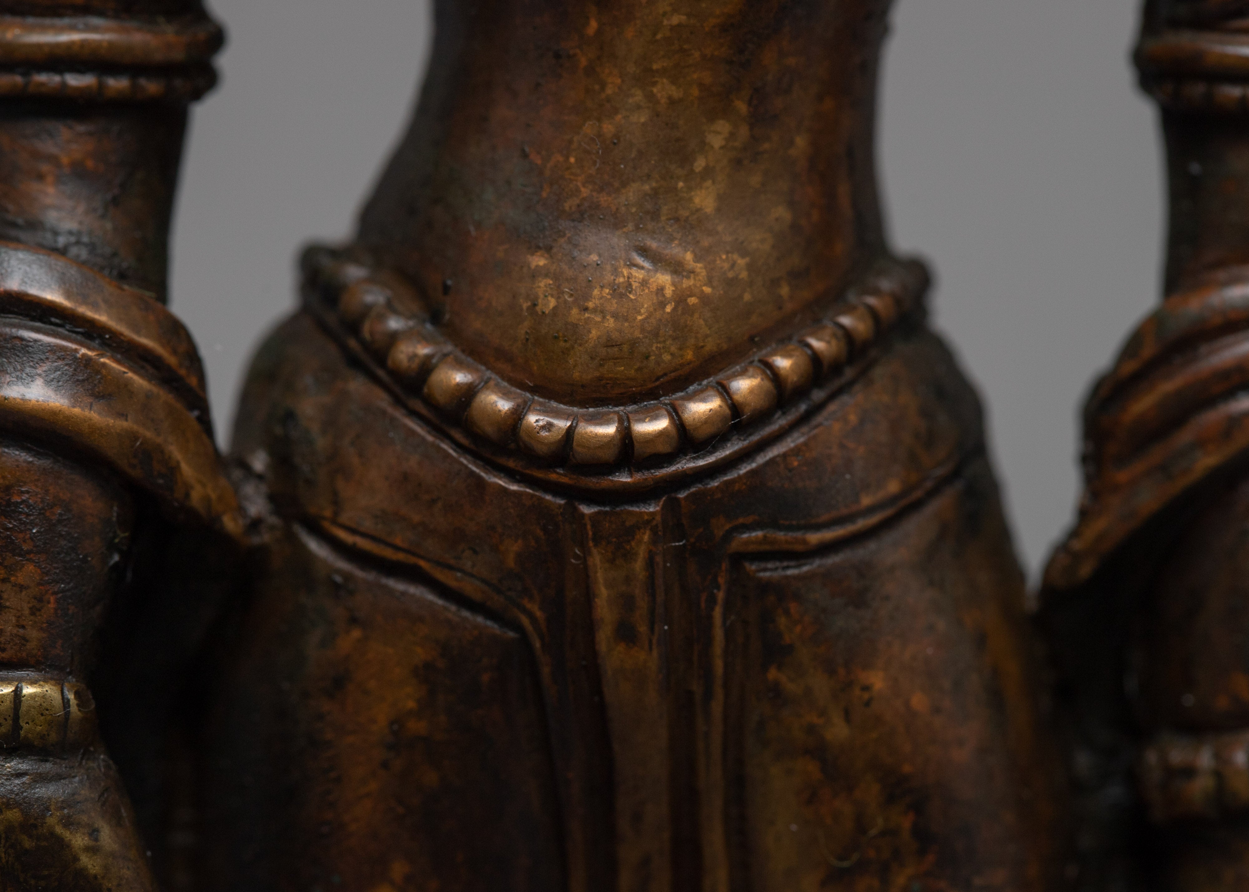 Vintage Chenresig Statue | Unique Decorative Objects | Zen Room Decor