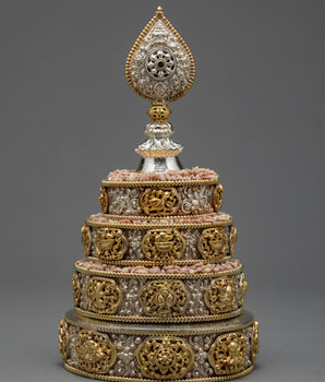 Ornate Silver Mandala