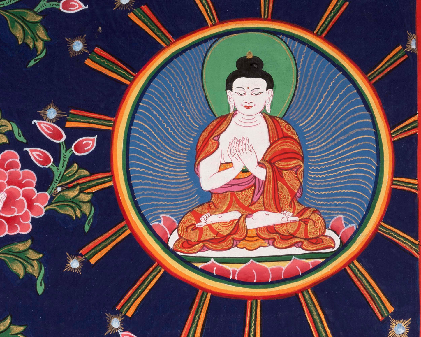 Green Tara Thangka | Wall Decor Painting