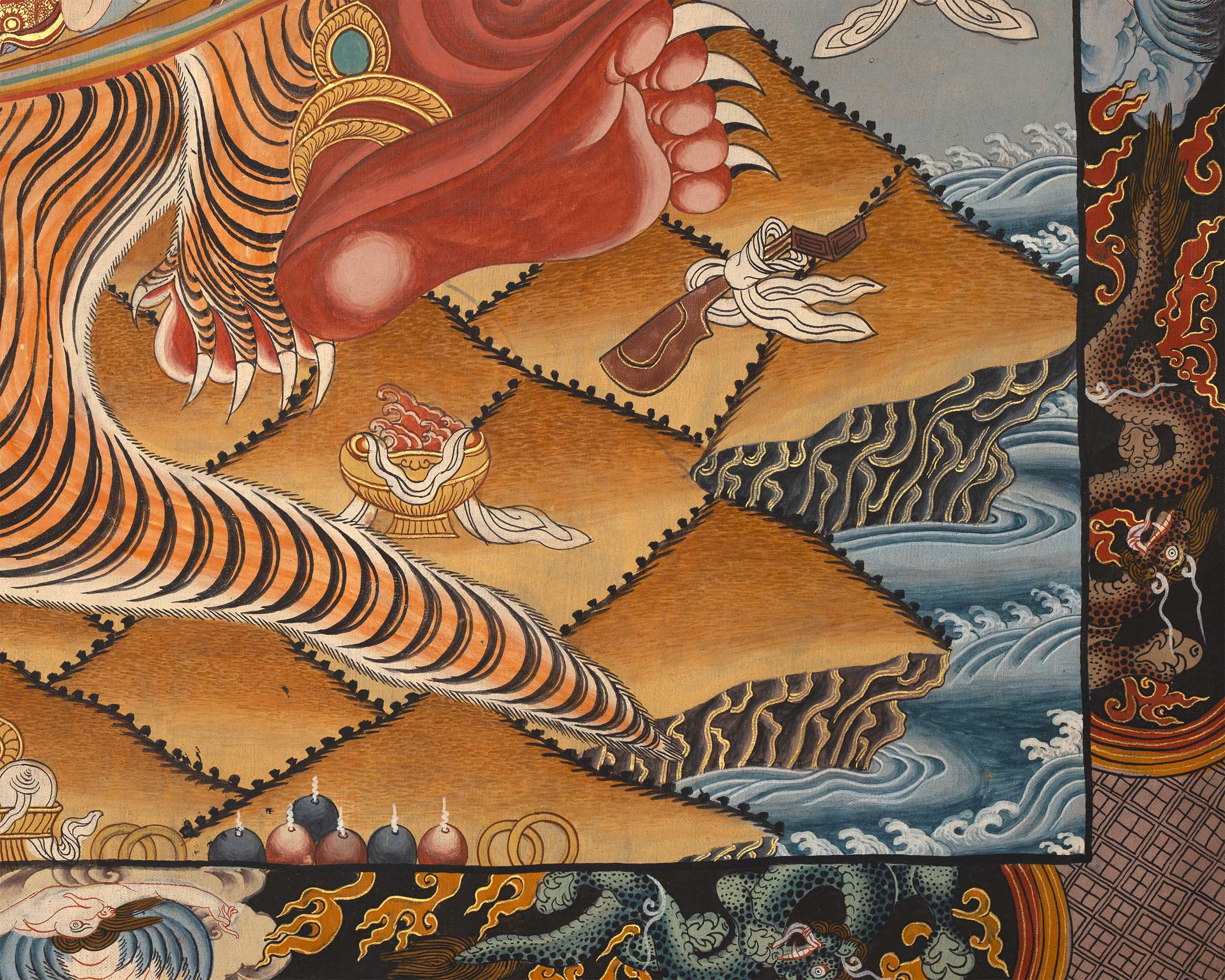 Wheel Of Life Thangka | Hand-Painted Tibetan Buddhist Thangka