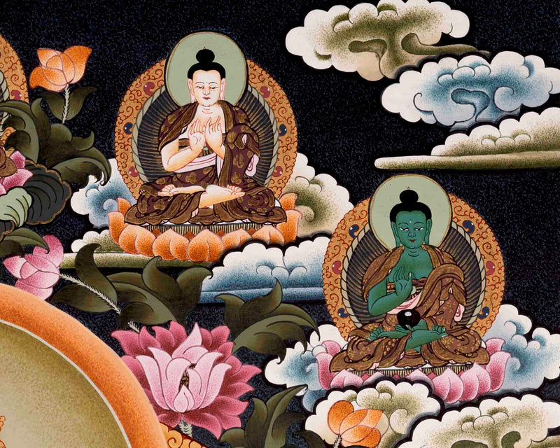 Avalokiteshvara Chengrezig Thangka | Wall Decoration Thangka Painting