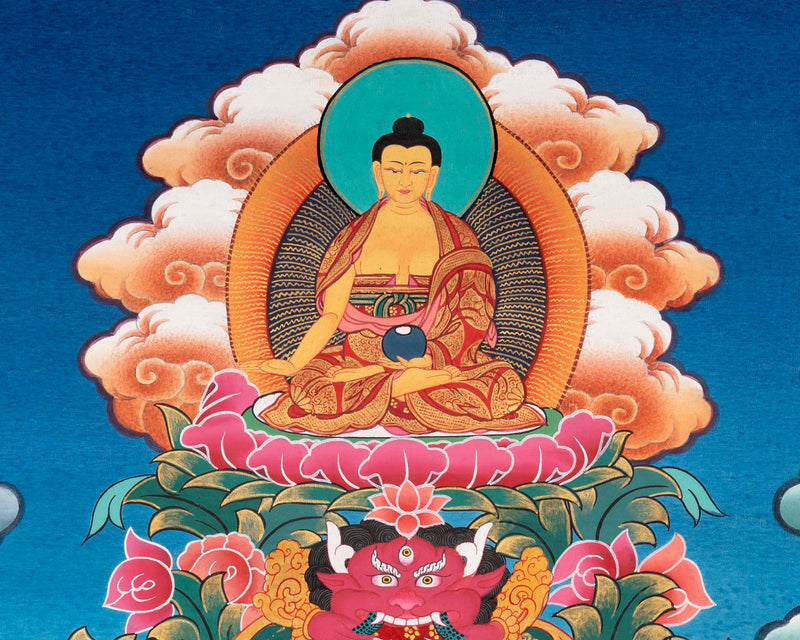 Medicine Buddha Thangka | Gift For Buddhist